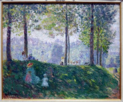 Una tarde en el parque de Henri Lebasque